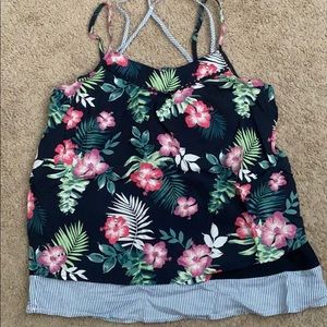 Girls abercrombie tank top